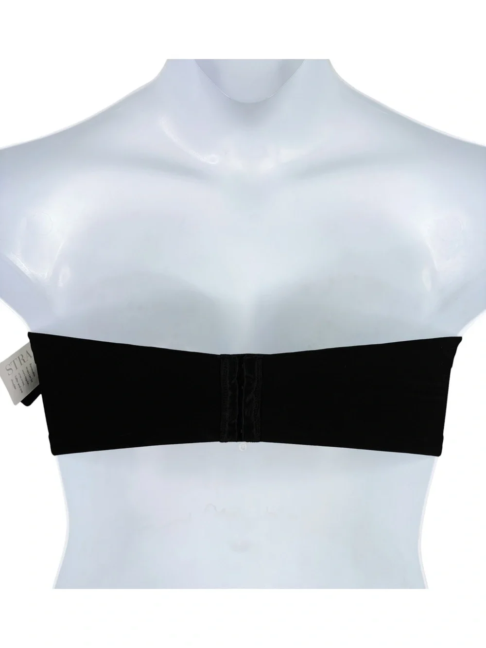 NWT Natori Minimal Strapless Bra sz 38D * Black Sleek Underwire Adjustable Strap - Picture 2 of 4
